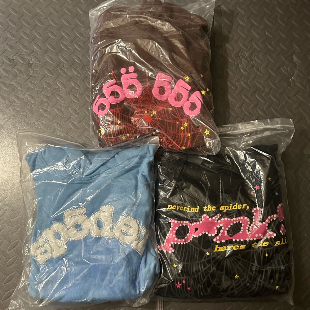 SP5DER Hoodies